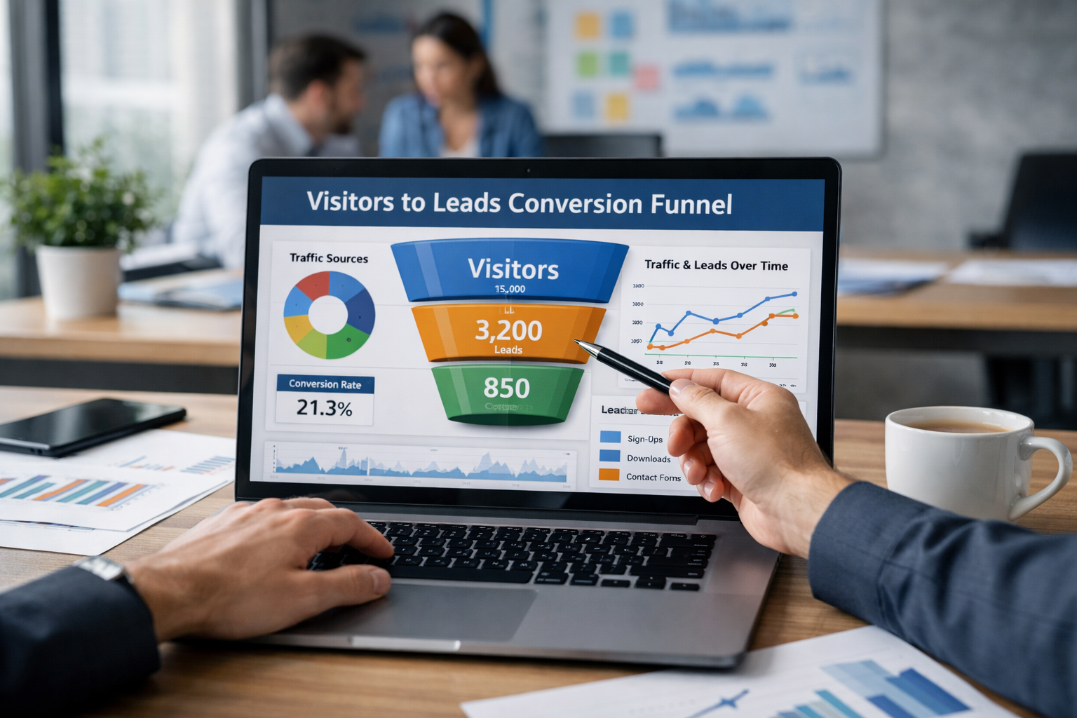 How to Turn Website Visitors into High-Quality Leads